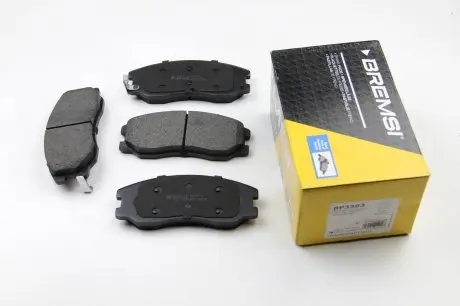 Колодки тормозные передние BREMSI BP3303