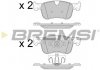 Колодки тормозные передние BREMSI BP3597 (фото 3)