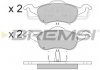 Колодки тормозные передние BREMSI BP2824 (фото 3)