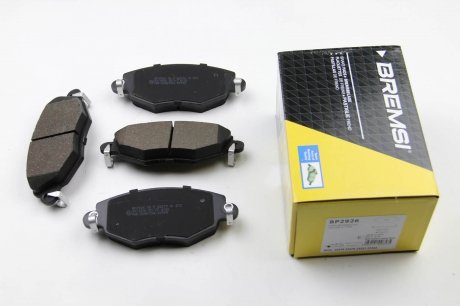Гальмівні колодки перед. Mondeo III/Jaguar X-TYPE 00- (Bosch) BREMSI BP2926