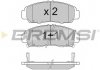 Колодки тормозные передние BREMSI BP3083 (фото 3)