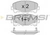Гальмівні колодки перед. Honda Accord VIII 08- (akebono) BREMSI BP3373 (фото 3)