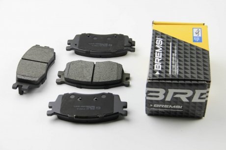 Колодки тормозные передние BREMSI BP3240 (фото 1)