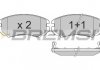 Колодки тормозные передние BREMSI BP3146 (фото 3)
