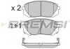 Колодки тормозные передние BREMSI BP3358 (фото 3)