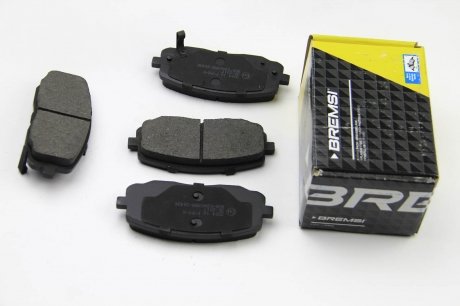 Колодки тормозные передние BREMSI BP3204