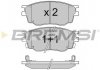 Колодки тормозные передние BREMSI BP3092 (фото 3)