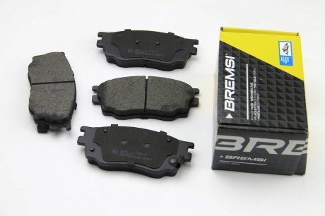 Колодки тормозные передние BREMSI BP3092 (фото 1)