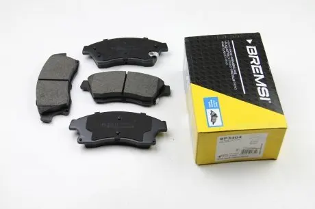 Колодки тормозные передние BREMSI BP3404