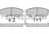 Колодки тормозные передние BREMSI BP2569 (фото 3)