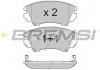 Колодки тормозные передние BREMSI BP3377 (фото 3)