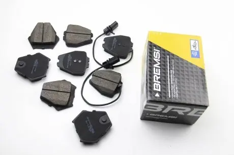 Колодки тормозные передние BREMSI BP3151