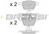 Колодки тормозные передние BREMSI BP3062 (фото 3)