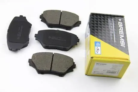 Колодки тормозные передние BREMSI BP2993