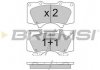 Колодки тормозные передние BREMSI BP3139 (фото 3)