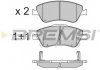 Колодки тормозные передние BREMSI BP3339 (фото 3)