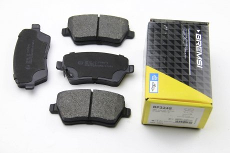 Колодки тормозные передние BREMSI BP3248 (фото 1)
