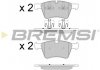 Колодки тормозные передние BREMSI BP3590 (фото 3)
