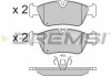 Колодки тормозные передние BREMSI BP3193 (фото 3)