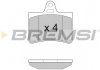 Гальмівні колодки зад. Citroen C5 01- BREMSI BP2938 (фото 3)