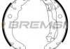 Гальмівні колодки зад. Peugeot 207 06-/ Citroen DS3, C3 06-(Bosch) BREMSI GF0389 (фото 3)