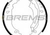 Колодки тормозные задние BREMSI GF0386 (фото 3)