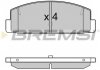 Колодки тормозные задние BREMSI BP3090 (фото 3)