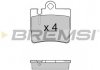 Гальмівні колодки зад. MB W220/C215 98- (ATE) BREMSI BP2999 (фото 3)