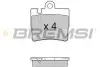 Гальмівні колодки зад. MB W220/C215 98- (ATE) BREMSI BP2999 (фото 3)