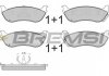 Колодки тормозные задние BREMSI BP2892 (фото 3)