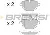 Колодки тормозные задние BREMSI BP3449 (фото 3)
