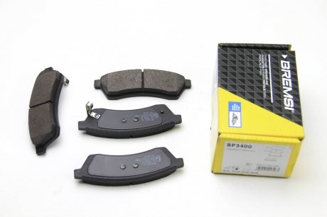 Колодки тормозные задние BREMSI BP3400 (фото 1)