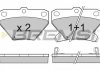 Гальмівні колодки зад. Toyota Corolla 00-07 (sumitomo) (55,4x78,5x14) BREMSI BP3061 (фото 3)