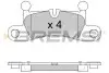 Гальмівні колодки зад. Porsche Cayenne (92A) 10- (Brembo) BREMSI BP3585 (фото 3)