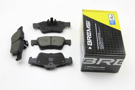 Колодки тормозные задние BREMSI BP3280 (фото 1)