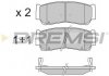 Колодки тормозные задние BREMSI BP3314 (фото 3)