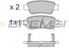 Колодки тормозные задние BREMSI BP3353 (фото 3)