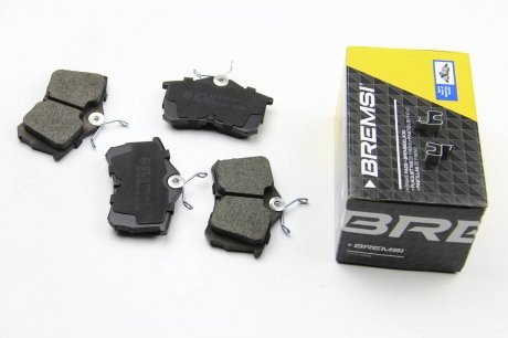 Колодки тормозные задние BREMSI BP2976 (фото 1)