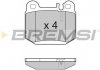 Колодки тормозные задние BREMSI BP3177 (фото 3)