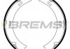 Колодки ручного гальма W140/C140 91-98, S210 96-3 BREMSI GF0303 (фото 3)