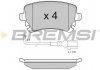 Тормозные колодки BREMSI BP3140 (фото 3)