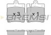 Тормозные колодки BREMSI BP2936 (фото 3)
