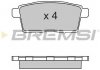 Тормозные колодки BREMSI BP3333 (фото 3)