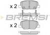Тормозные колодки BREMSI BP3555 (фото 3)