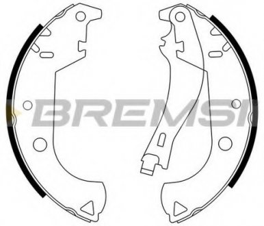 Тормозные колодки BREMSI GF0184 (фото 1)