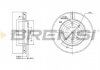 Гальмівний диск BREMSI DBA214V (фото 3)