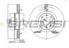 Гальмівний диск перед. Corsa D 06-/Punto/Grande/Evo 05- (284x22) (заміна на CD7298V) BREMSI DBB298V (фото 3)