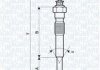Свічка розжарювання MAGNETI MARELLI 062900068304 (фото 1)