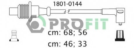 Комплект кабелей высоковольтных PROFIT 1801-0144 (фото 1)