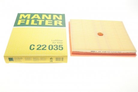 Фільтр повітряний двигуна MANN-FILTER MANN (Манн) C22035